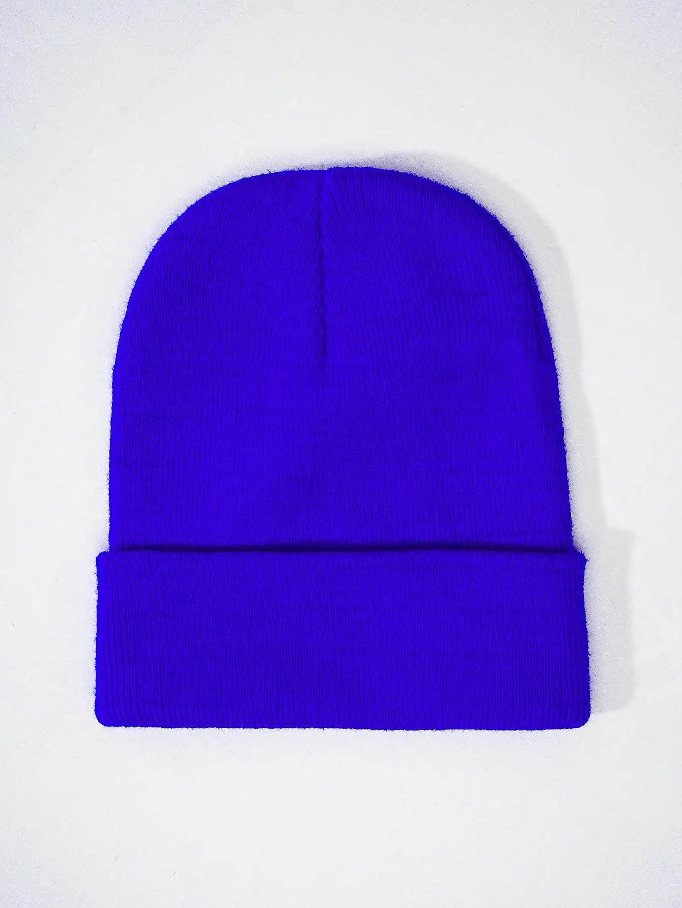 1PC Y2K Style Plain Knitted Beanie Hat Soft Acrylic Warm Skull Cap Cold Weather Fall Winter Daily Commute Outdoor Hat Halloween Streetwear Outfit Accessories For Women Girls