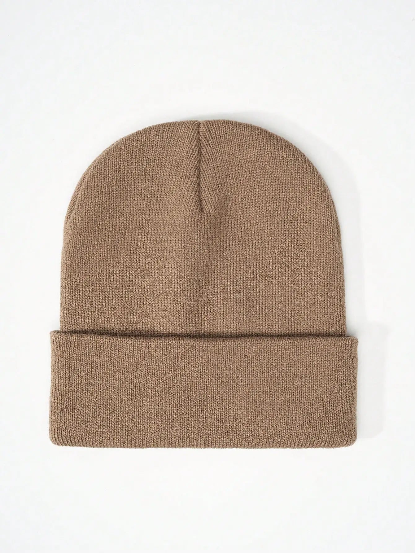 1PC Y2K Style Plain Knitted Beanie Hat Soft Acrylic Warm Skull Cap Cold Weather Fall Winter Daily Commute Outdoor Hat Halloween Streetwear Outfit Accessories For Women Girls