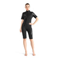 Mens Womens 3mm Short-sleeved Wetsuits Diving Surfing Suits Snorkeling Kayaking Spearfishing Freediving Swimming Full Body