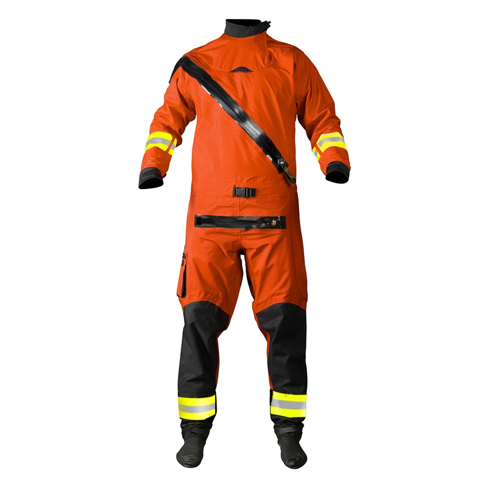 3.0 Ply Dry Suit For Kayak Waterproof Breathable Surfing Fishing Rafting Drysuit BootClothes One Pieces MD40