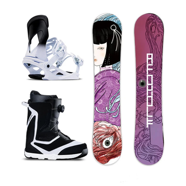 All Mountain Adult Snowboard Street Snowboard Freestyle Carbon Snowboard