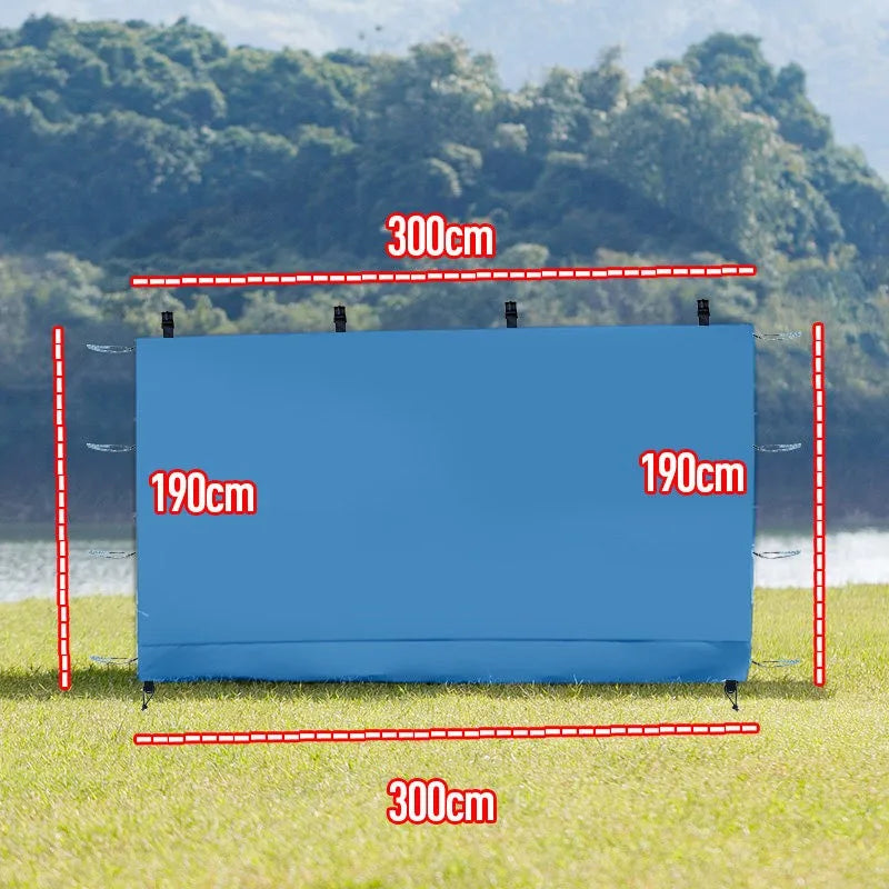 Canopy Sunwall Sidewall Gazebos Tent Waterproof for 10x10ft Pop up Straight Leg Gazebos Outdoor 1 Pcs Sidewall Only Khaki