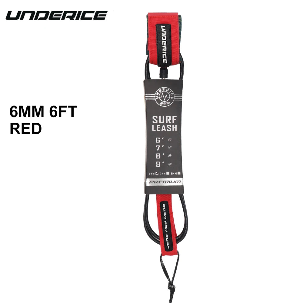 UICE SUP Board Leash Surf Paddle Surf Accessories Surfboard Leash 6-9ft Surf Leg Rope Inflatable Paddle Board Surfing Foot Rope