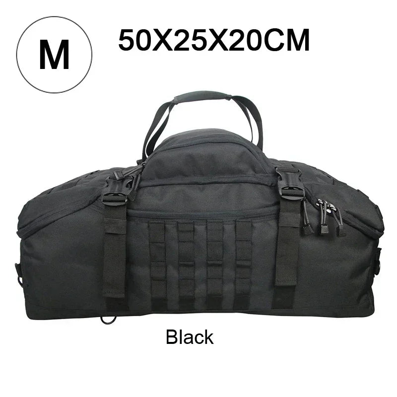 25L 45L 80L Large Duffle Bag Tactical Backpack Outdoor Camping Bags Molle Men Backpacks Travel Bag for Hiking