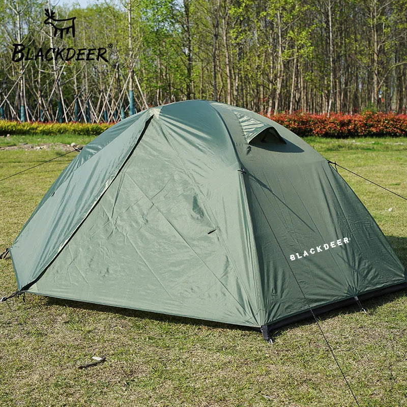 Blackdeer Archeos 2-3 People Backpacking Tent Outdoor Camping 4 Season Winter Skirt Tent Double Layer Waterproof Hiking Survival