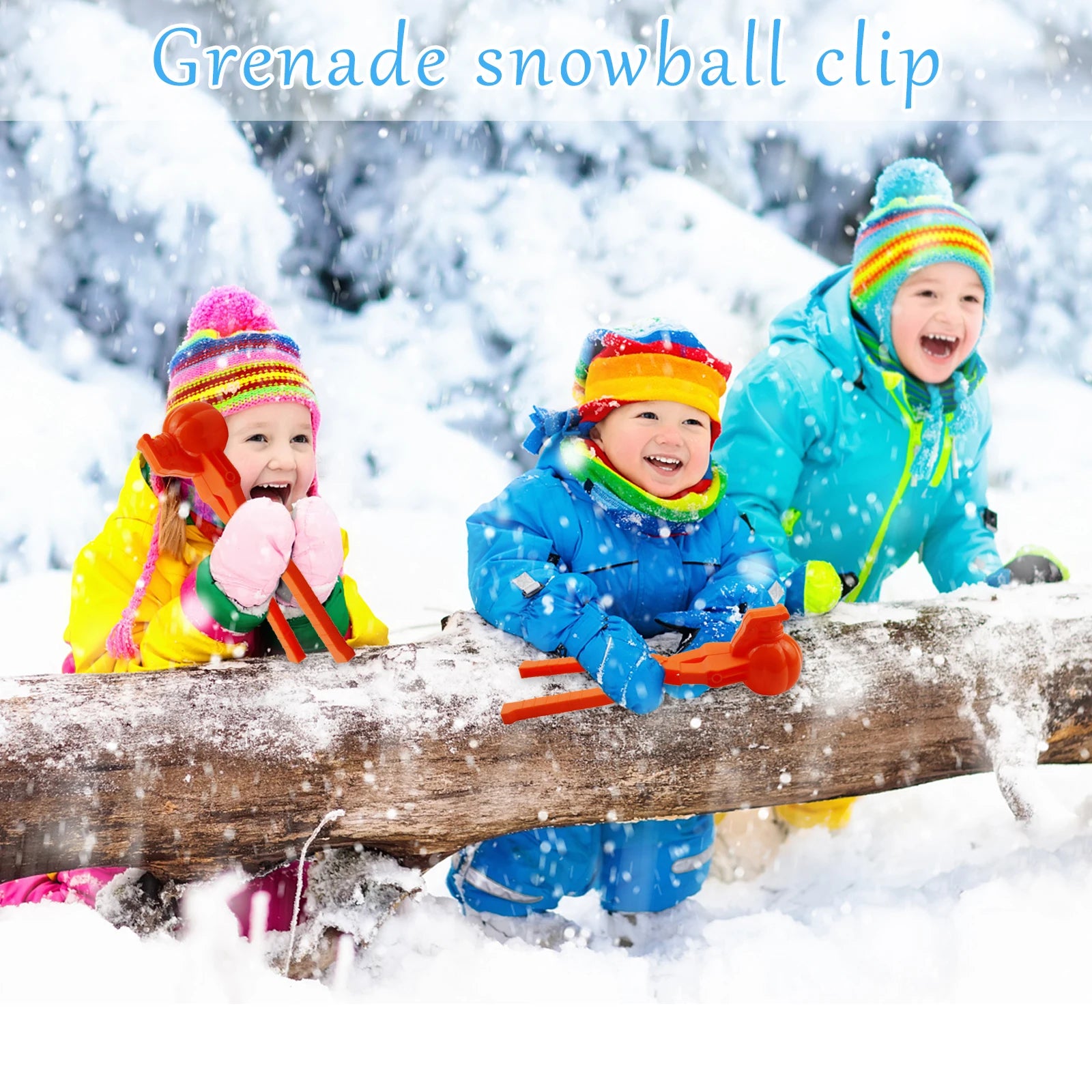 1/4pcs Snowball Maker Clip Multi-shape Cartoon Snow Balls Making Clamps Snow Ball Maker Gadgets Kids s for Snowball Fights Tool