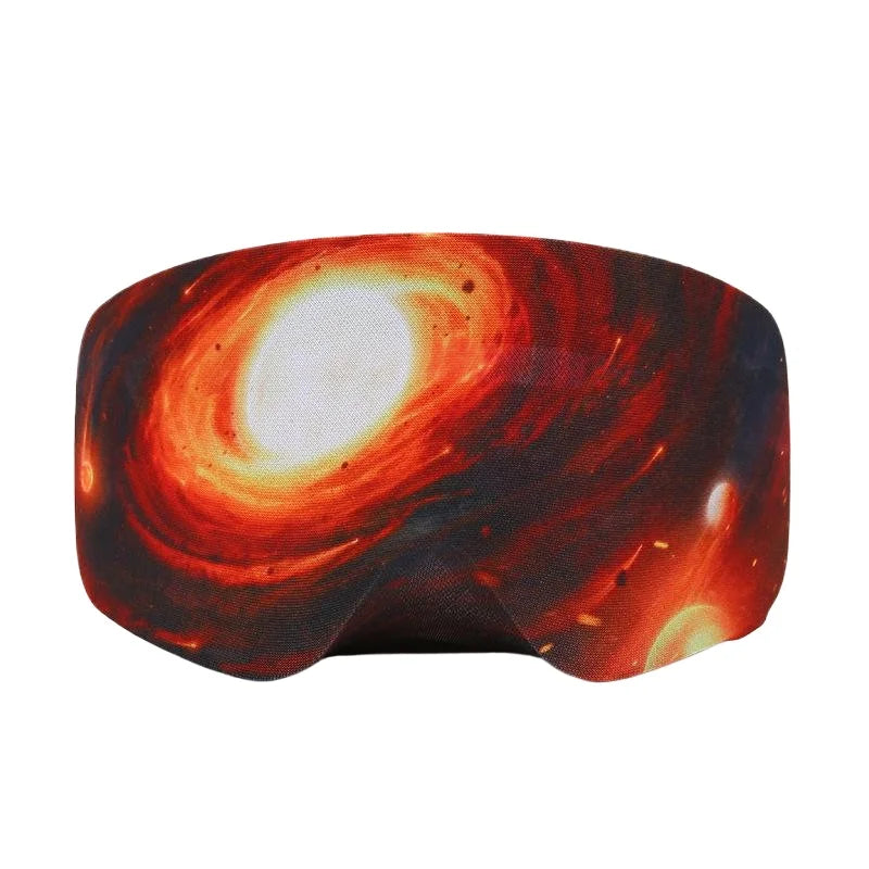 Ski Goggle Cover Scratch-Proof Snowboarding Goggle Protector Cover Elastic Ski Eyewear Cover Snow Sport Glasses Protective Gear