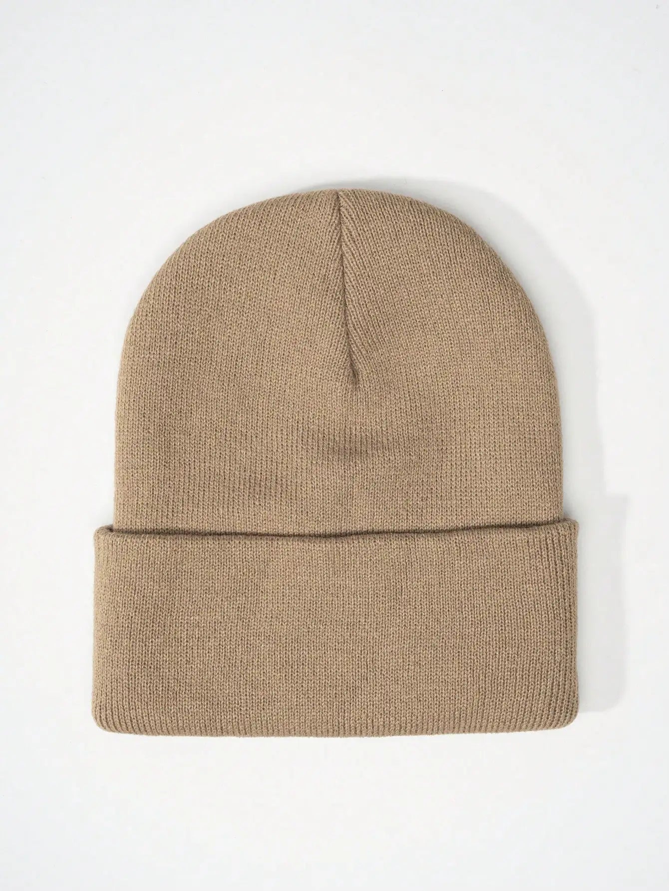 1PC Y2K Style Plain Knitted Beanie Hat Soft Acrylic Warm Skull Cap Cold Weather Fall Winter Daily Commute Outdoor Hat Halloween Streetwear Outfit Accessories For Women Girls