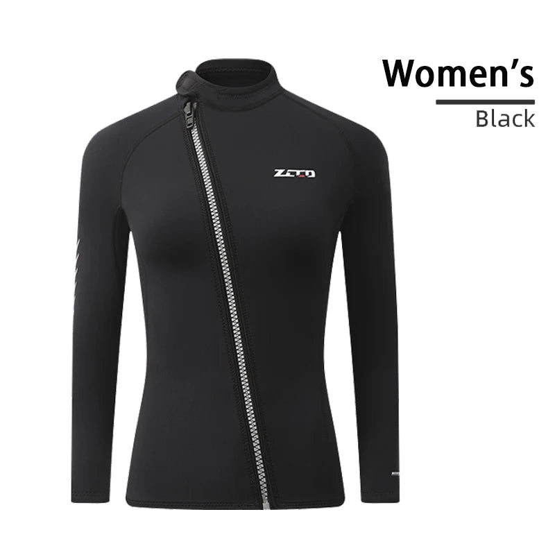 New 3mm Neoprene Wetsuit Men Women Thermal Cold Protection Split Diving Suit  Snorkeling Surfing Swim Jellyfish Protection