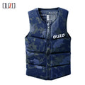 Life Vest Adults Surf Vest Motorboats Kayak Rescue Boat Jet Ski Fishing Swimming Drifting Rescue Life Jacket