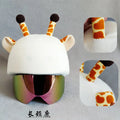 Ski Helmet decoration Skiing Helmet Cover Decor Snowboard Washable men women Outdoor Sports Cute Knitted Helmets Warm hat covers