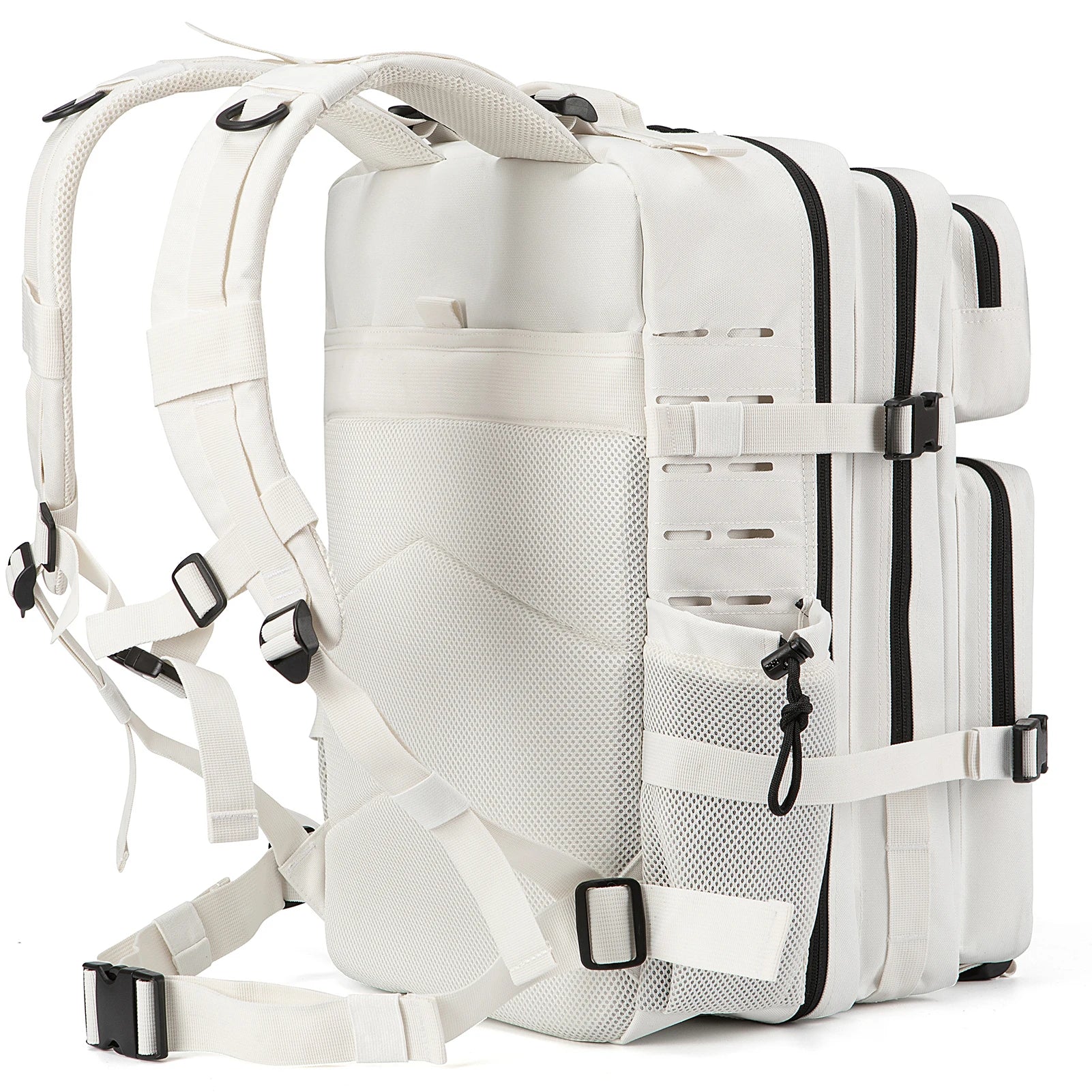 25L/ 45L Tactical Backpack Heavy Duty Camping Hiking Travel Commute School Rucksack With Bottle Holder
