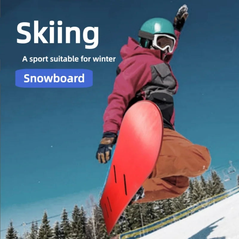 Beginner Snowboard Set with Bindings, All-Mountain Ski Equipment, Men Women Adults Kids Universal Learning Gear