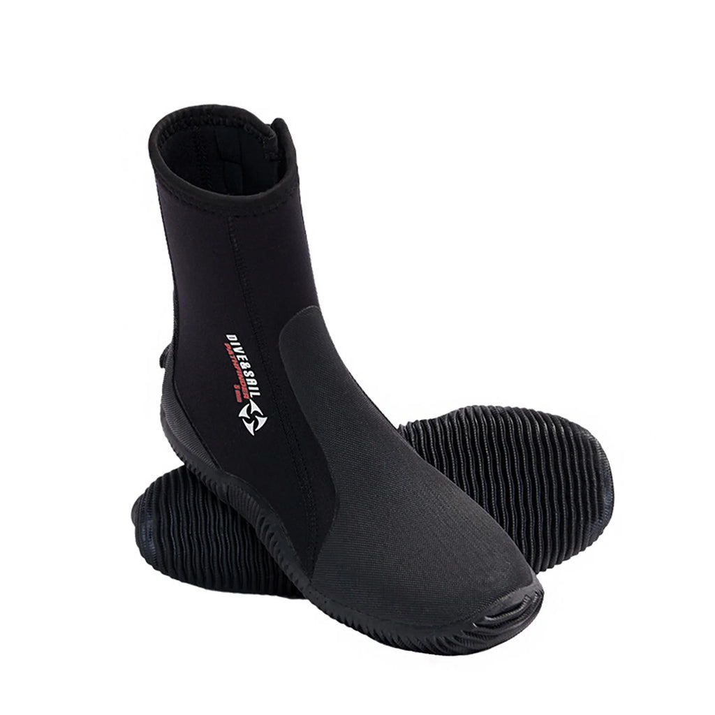 5MM Neoprene Dive Boots Anti-slip Surf Booties Scuba Diving Boots for Sailing Snorkeling Boating Swimming Diving Water Sports