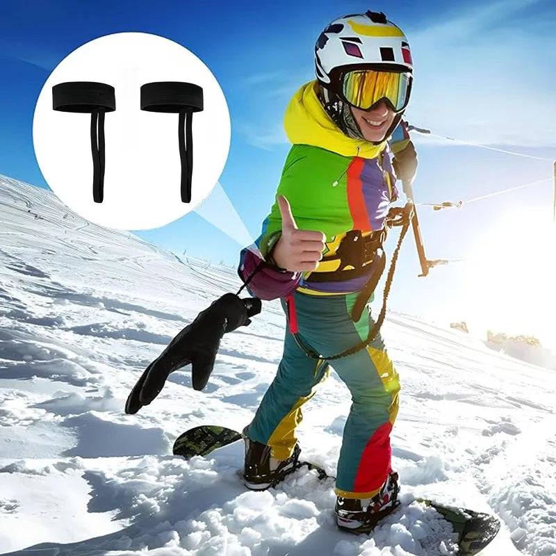 Ski Board Anti-collision Strip Snowboard Protection Strip Snowboard Curved Anti-Collision Strips Skateboard Deck Cover Accessary