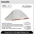 Naturehike Cloud up 2 pro Two Person Hiking Tent Lightweight Outdoor Camping Professional Camping Equipment