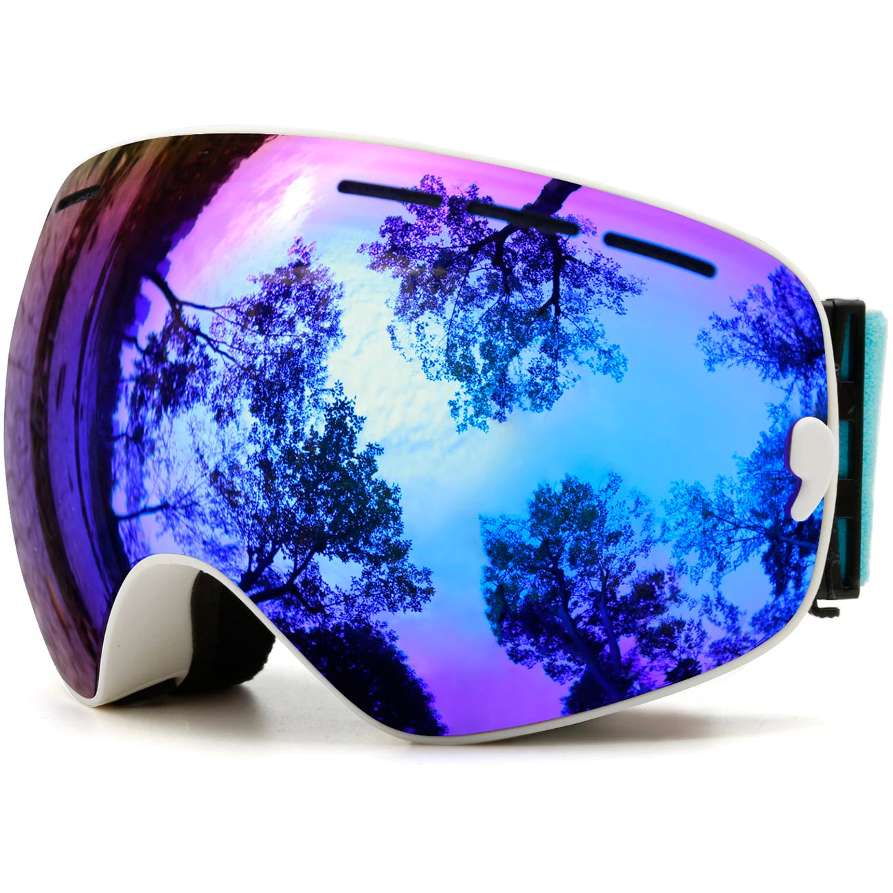 Ski Goggles,Winter Snow Sports Goggles with Anti-fog UV Protection for Men Women Youth Interchangeable Lens - Premium Goggles