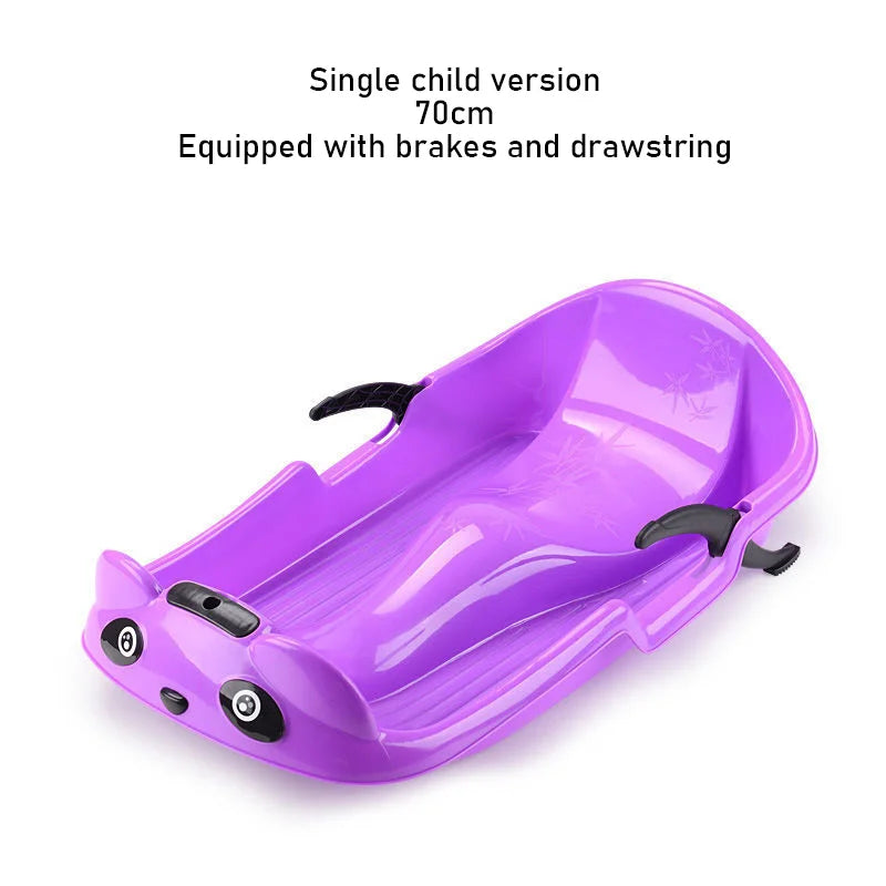 Sand Board, Double Thick With Drawstring Ski Board, Snowboard, Grass Board, Snow Plow, Sled, Adult And Child, Skateboard
