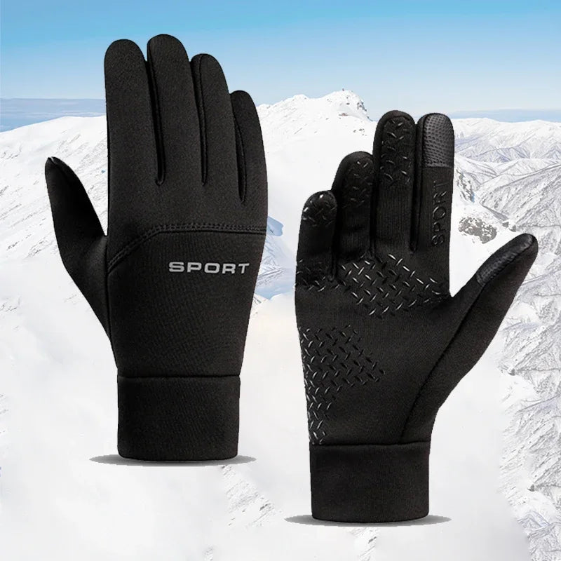 2026 Winter Warm Touch Screen Gloves Windproof Thermal Men Women Cycling Running Hiking Ski Snow Outdoor Smartphone Texting