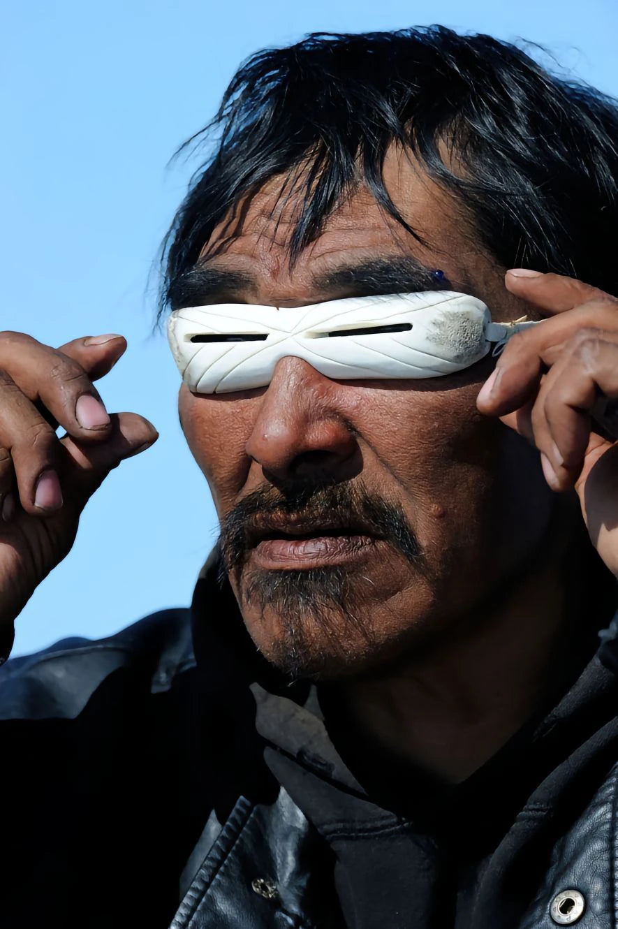 Snow goggles Inuit Snow Goggles and Skiing Glasses Those Imitating Eskimos Essential Arctic Premium Cosplay Accessories