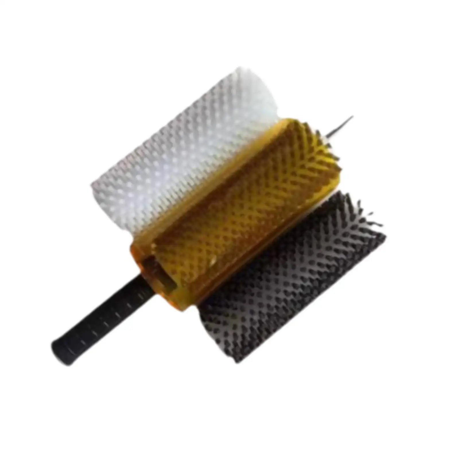 Ski Brush Set Ski Wax Brushes Efficient Portable Accessories Snowboard Maintenance with Shaft Handle Cover for Traveling Ski