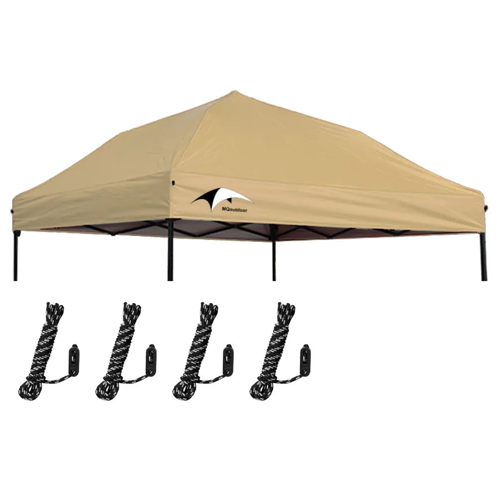 10x10 Pop-Up Canopy Tent Top Replacement with Roof Cover with Ventilation Waterproof Outdoor Garden Terrace Pavilion Sunshade