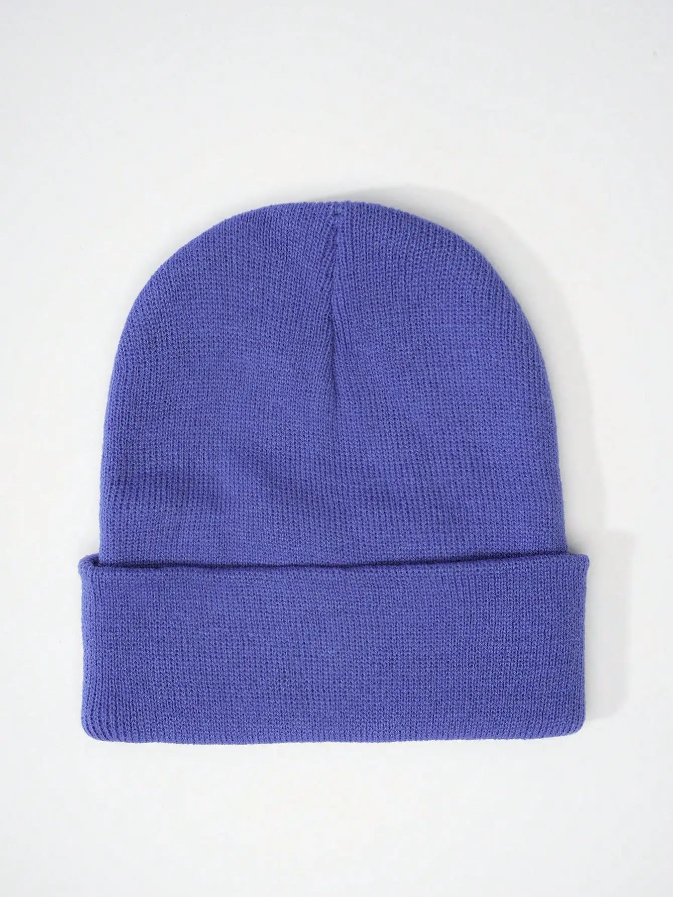 1PC Y2K Style Plain Knitted Beanie Hat Soft Acrylic Warm Skull Cap Cold Weather Fall Winter Daily Commute Outdoor Hat Halloween Streetwear Outfit Accessories For Women Girls