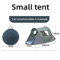 5-8 people quick opening hand throw tent waterproof camping boat tent outdoor tent fully automatic pop-up