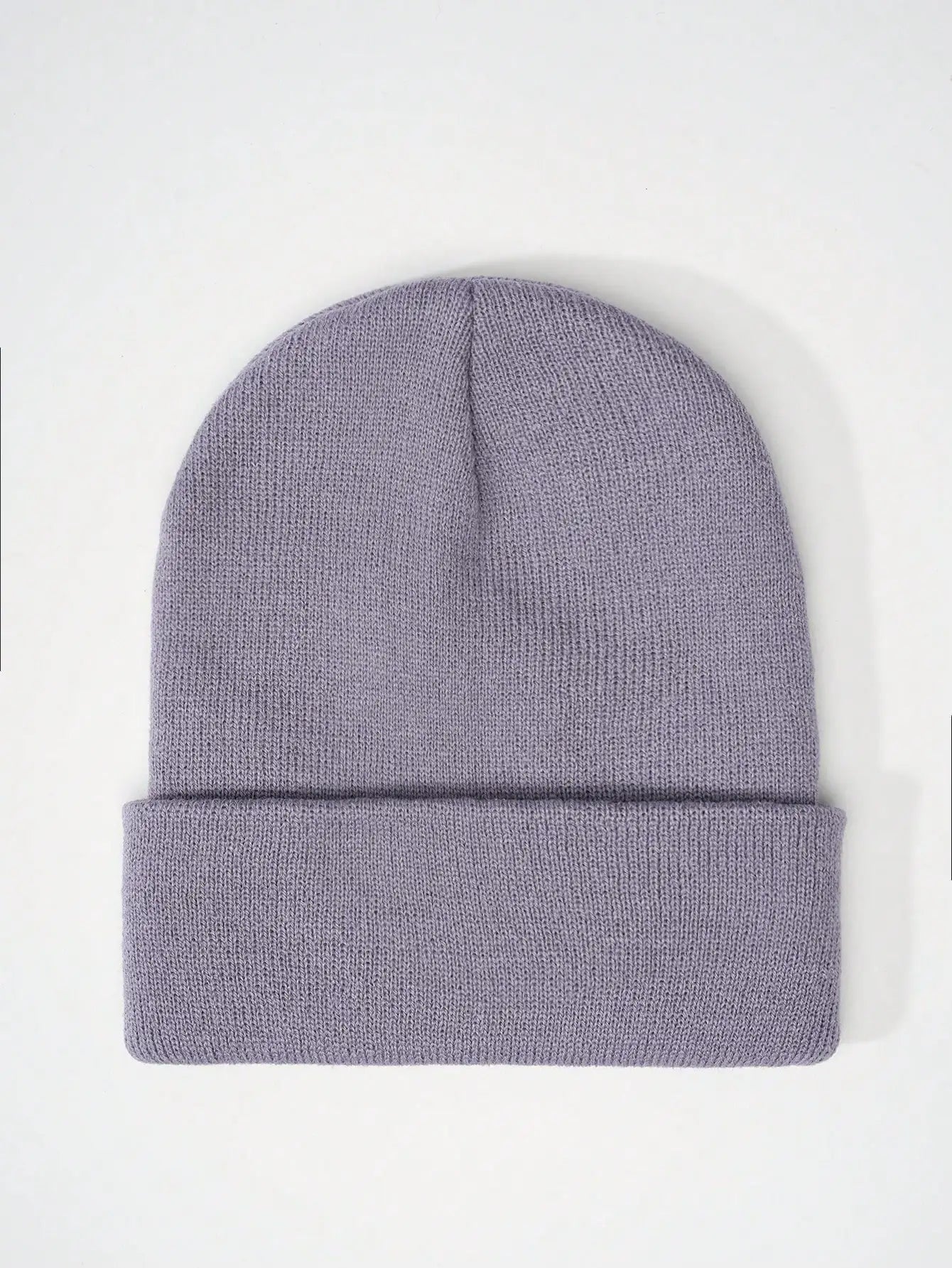 1PC Y2K Style Plain Knitted Beanie Hat Soft Acrylic Warm Skull Cap Cold Weather Fall Winter Daily Commute Outdoor Hat Halloween Streetwear Outfit Accessories For Women Girls