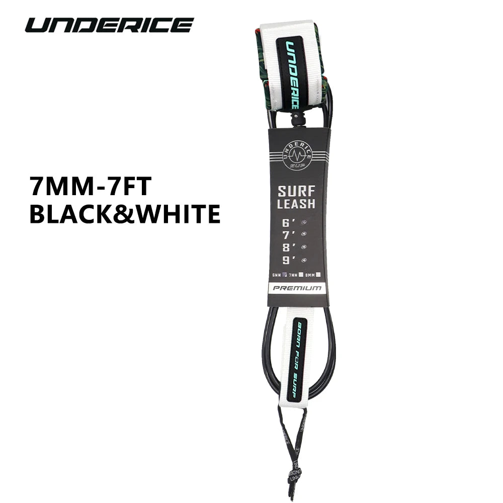UICE SUP Board Leash Surf Paddle Surf Accessories Surfboard Leash 6-9ft Surf Leg Rope Inflatable Paddle Board Surfing Foot Rope