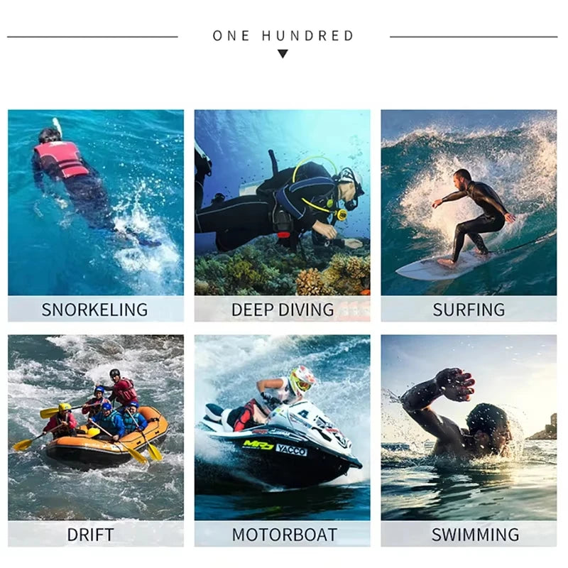 New 3mm Neoprene Wetsuit Men Women Thermal Cold Protection Split Diving Suit  Snorkeling Surfing Swim Jellyfish Protection