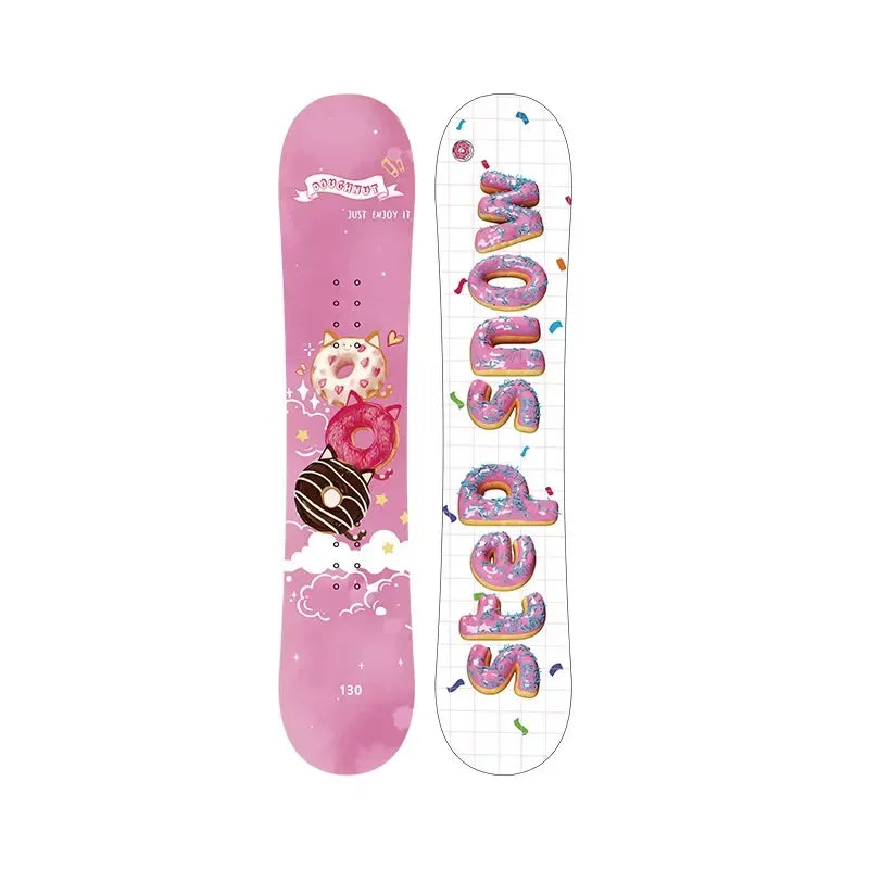 All Mountain Snowboard 155cm Camber Wood Core for Men Adult with Bindings