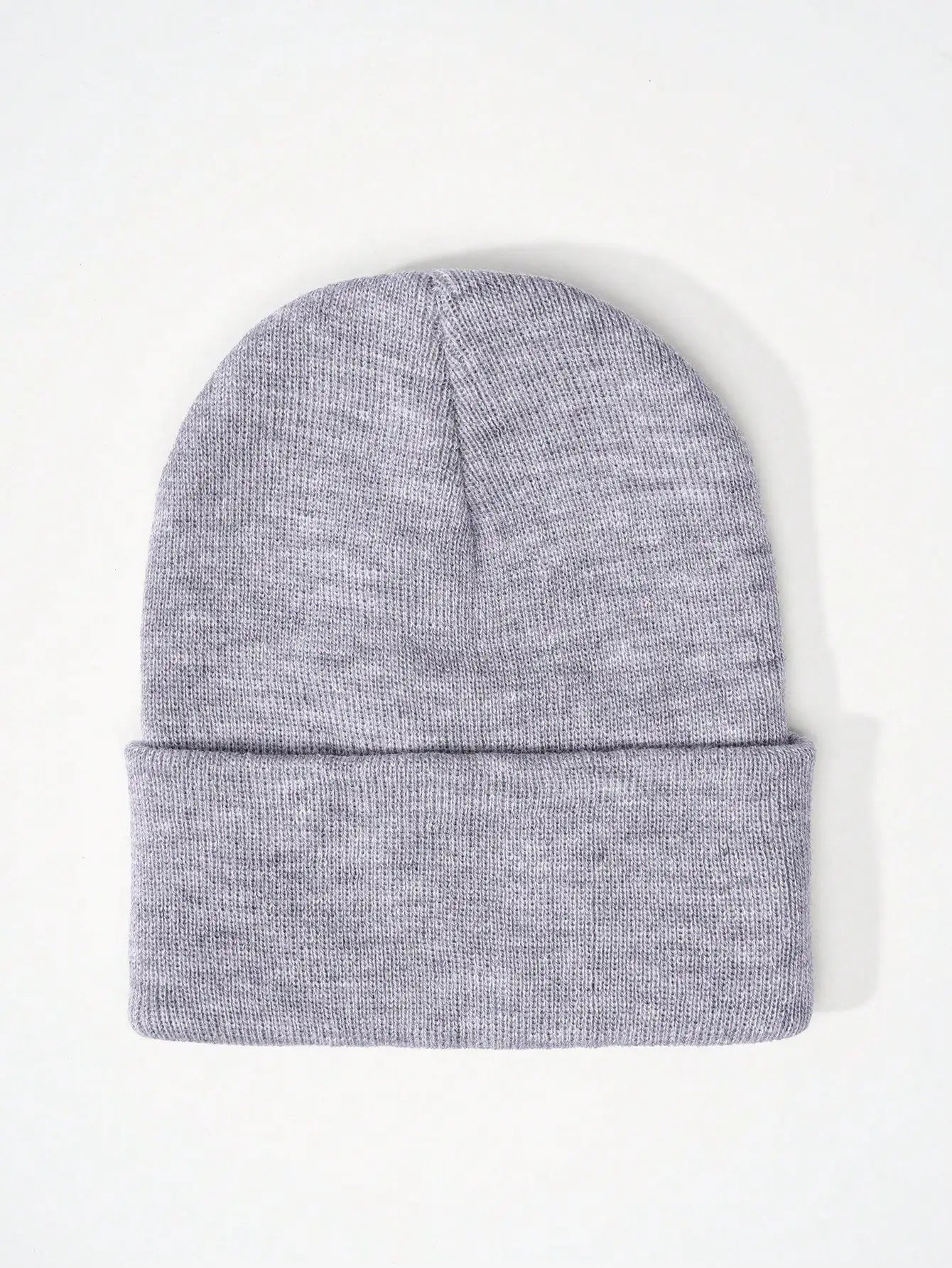 1PC Y2K Style Plain Knitted Beanie Hat Soft Acrylic Warm Skull Cap Cold Weather Fall Winter Daily Commute Outdoor Hat Halloween Streetwear Outfit Accessories For Women Girls