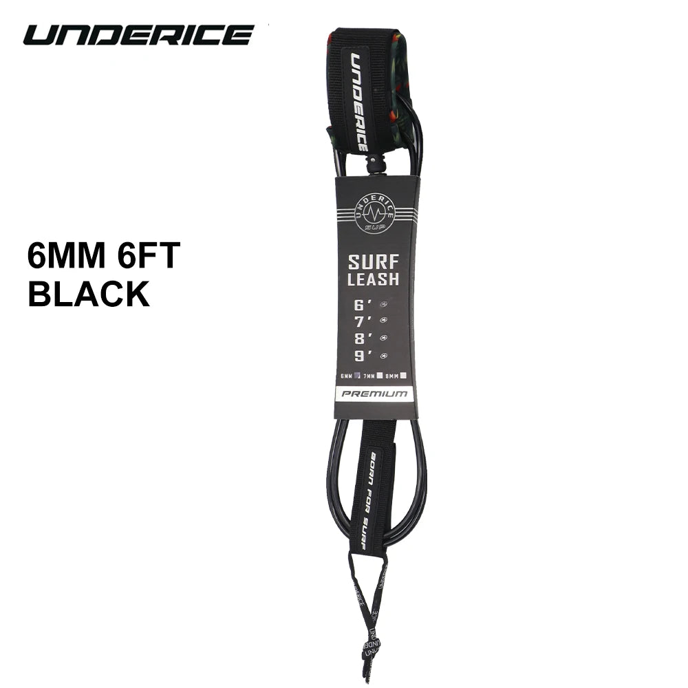 UICE SUP Board Leash Surf Paddle Surf Accessories Surfboard Leash 6-9ft Surf Leg Rope Inflatable Paddle Board Surfing Foot Rope