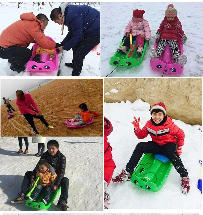 Sand Board, Double Thick With Drawstring Ski Board, Snowboard, Grass Board, Snow Plow, Sled, Adult And Child, Skateboard
