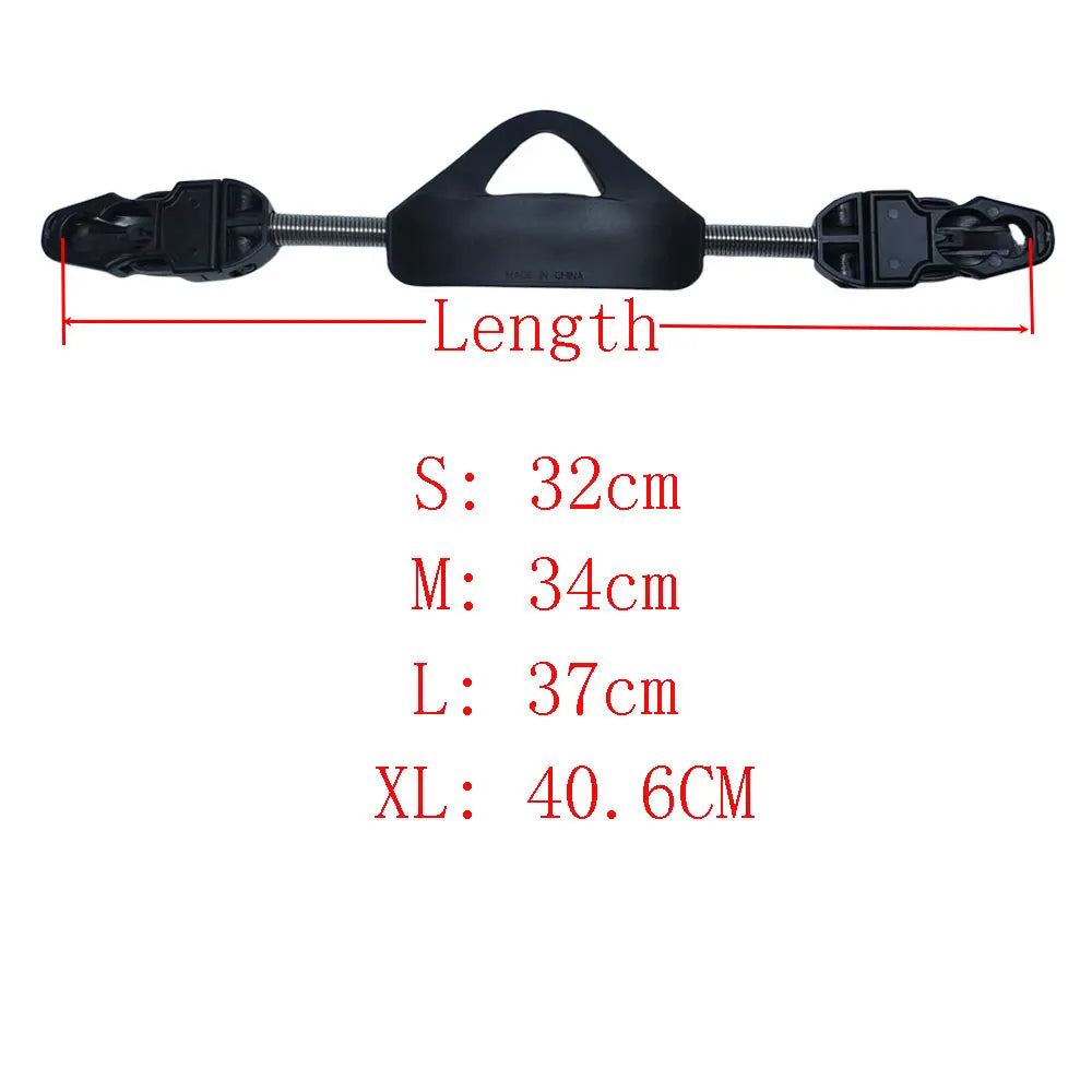 2PC Snorkeling SCUBA Diving Spring Fin Strap with Quick Release Buckle
