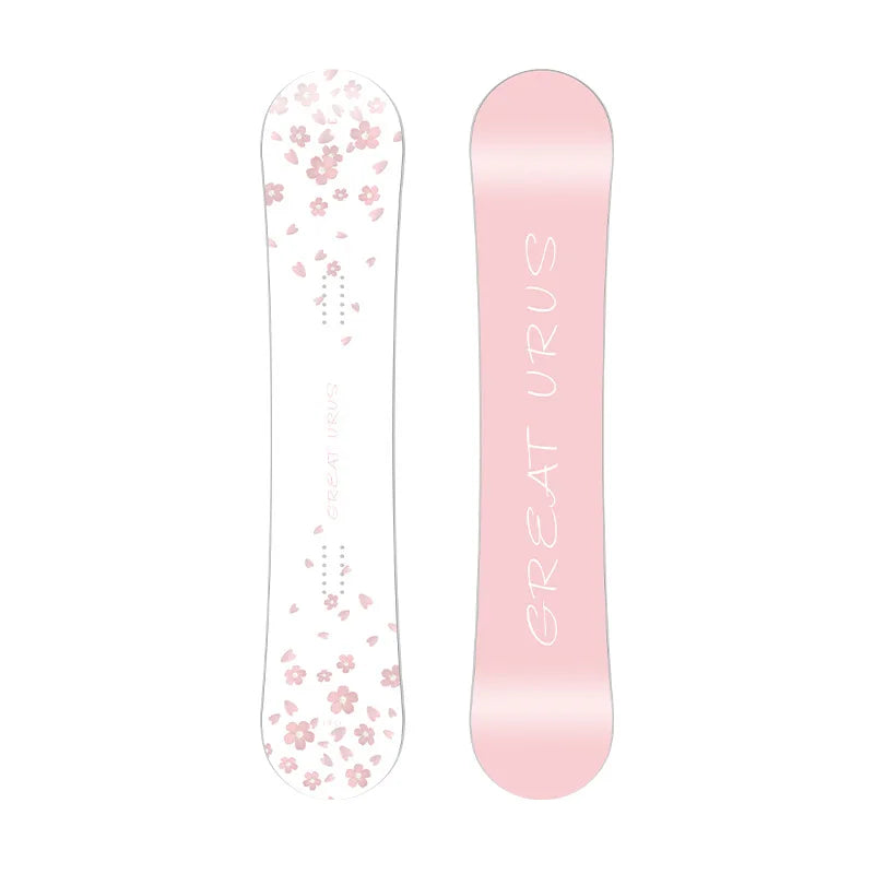 Sakura Adult Women's Snowboard All-round Board Novice Flat Board