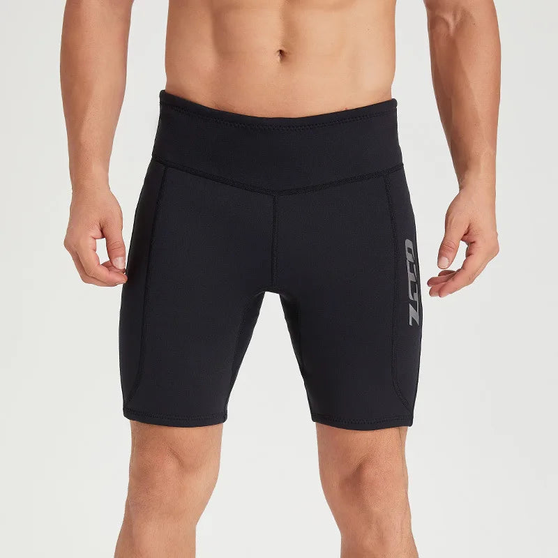 2mm Neoprene Shorts Surf Pants Diving Wetsuit Shorts Swimming Trunks Women Men Pants For Snorkeling Kayaking Drifting Boating