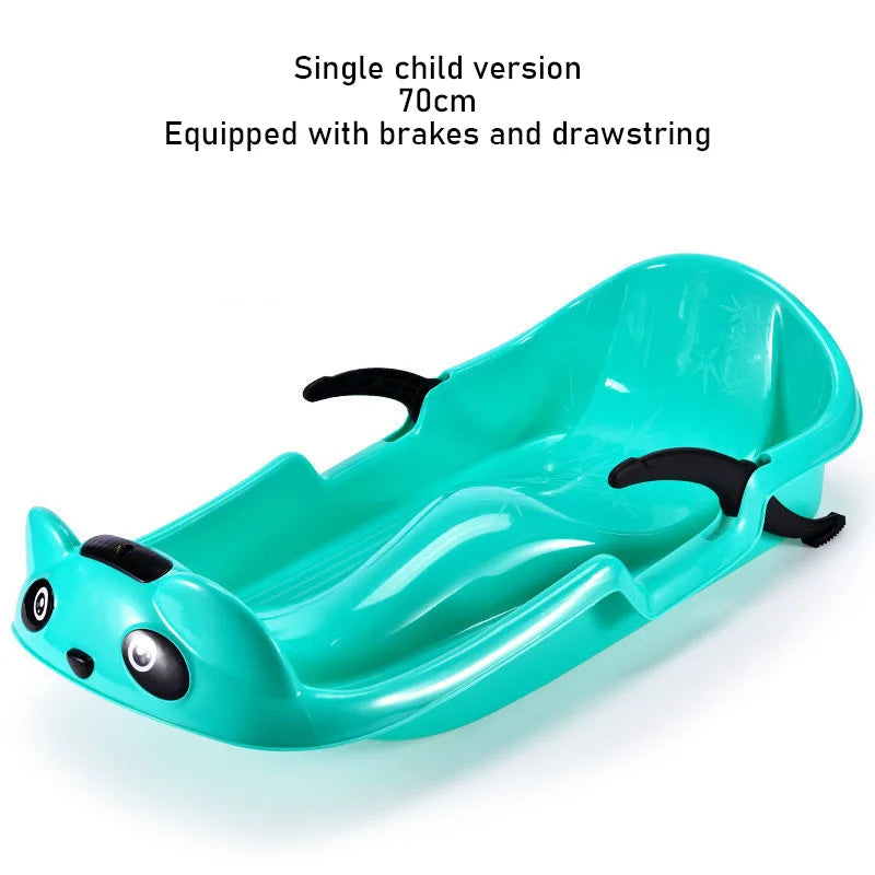 Sand Board, Double Thick With Drawstring Ski Board, Snowboard, Grass Board, Snow Plow, Sled, Adult And Child, Skateboard